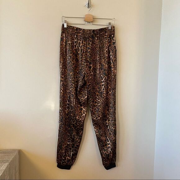 Cami NYC-“ZOE” Animal Silk High Rise Printed Joggers (Small) - Picture 4 of 13